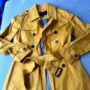 Belted tench coat